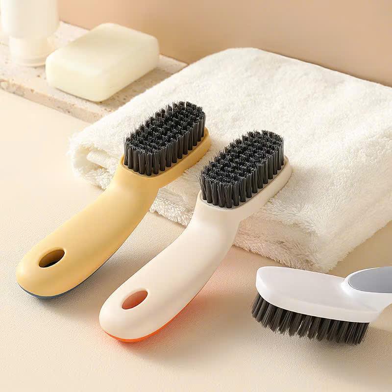 Bàn Chải Chà Giày Mini Đa Năng Tay Cầm Dài Nhiều Màu