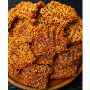Snack Cemilan Mie Kriuk / Mie Kremes / Mie Kriting Jadul Gurih Pedas / Mie Keriting Asin Balado Keju Food