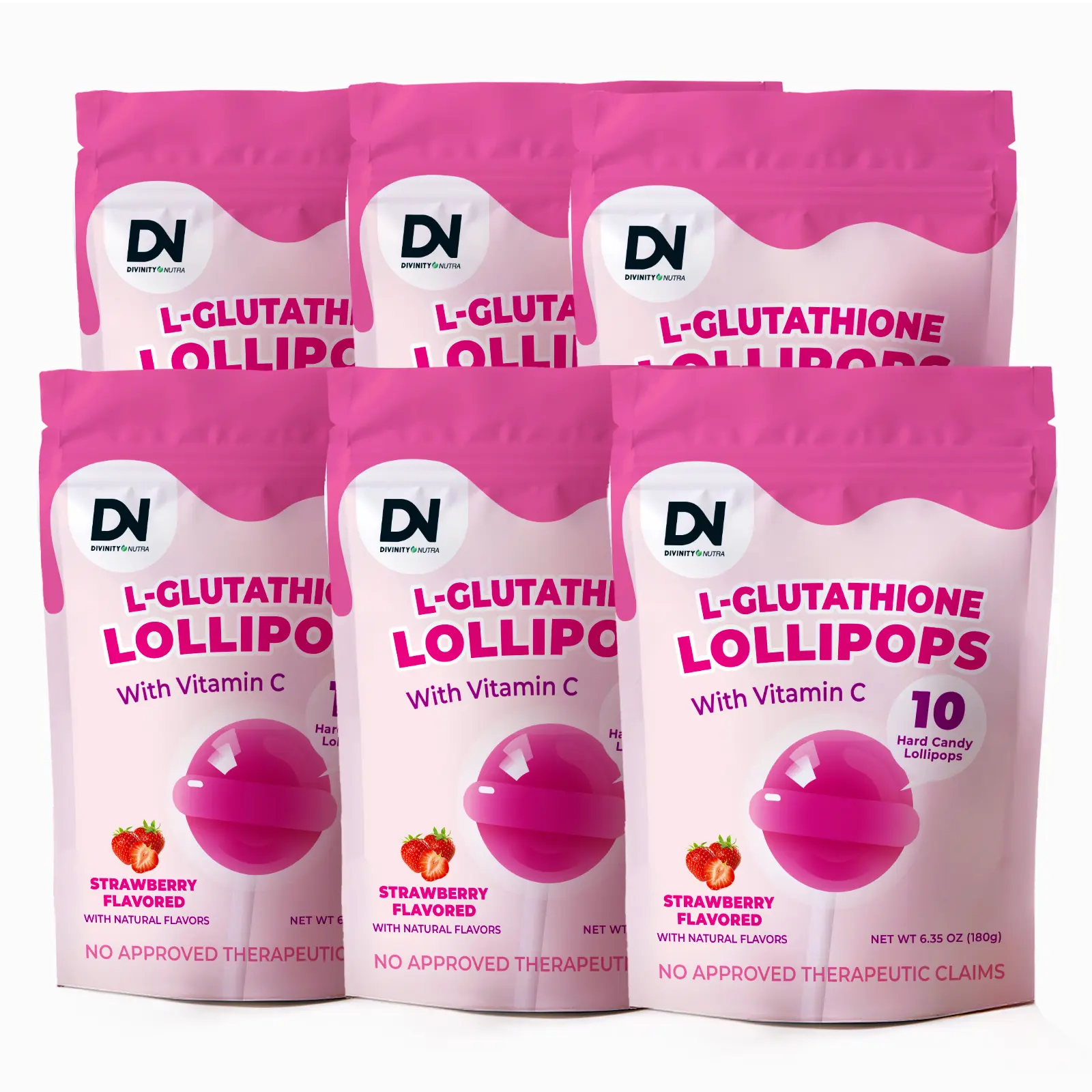 Stroberi – 60 Pcs / 6 Bungkus