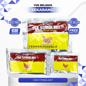 EGG ST1MUL4NT 50 G, 100 G DAN 250 GRAM - Vitamin, Memperpanjang, Meningkatkan Kesuburan Produksi Telur.