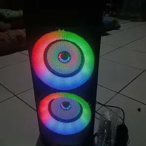 Tonies-899 Audio Bluetooth Speaker Bass Portable Speaker with Party Light