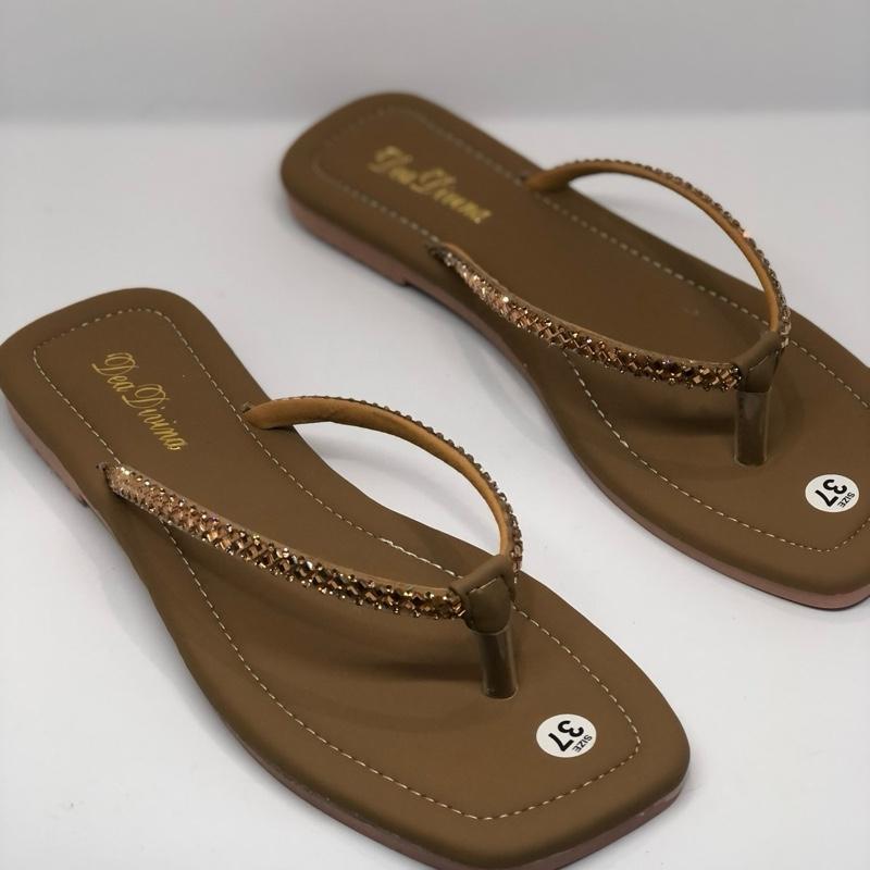 GH.shoes -Dép Kẹp Dây Đá  Sang Chảnh , Đế chống trơn trượt( 5 màu) 7