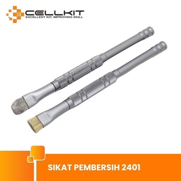 Gambar CELLKIT Sikat Pembersih IC dan PCB Motherboard 2 IN 1 2401 dari CELLKIT Kota Surabaya Tokopedia