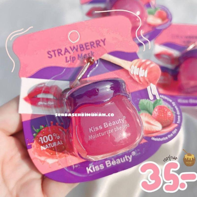 LIPBALM STRAWBERRY + MADU || MOISTURIZER UNTUK BIBIR || PELEMBAB BIBI…