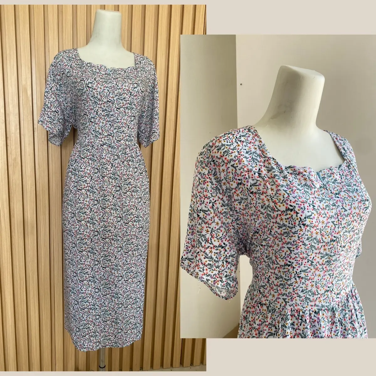 Daster sabrina bahan rayon premium Busui Ibu Lembut Nyaman Wanita Panjang Motif Bumil