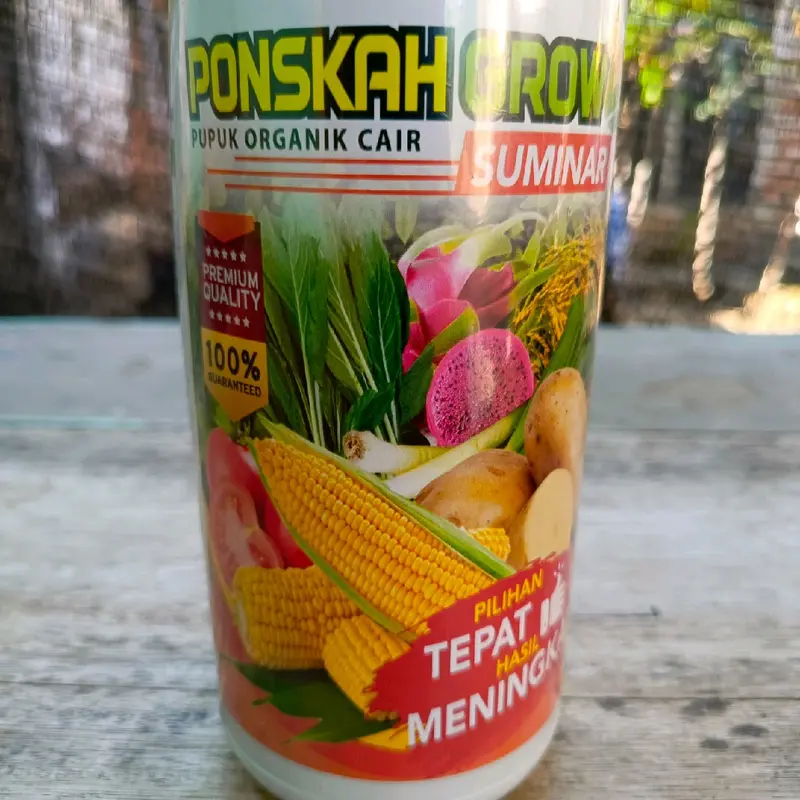 Pupuk Ponskah Grow 1L Pupuk cair  Tanaman organik Phonska 0