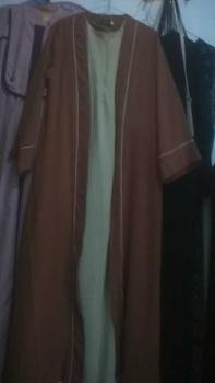 Product Review of ZARQA - Luna Gamis 2 | Abaya gamis sisesa Two Tone List Bisban Polos Muslim Turki Dewasa Remaja Lebaran terbaru 2025 Crinkle Mewah Maxi abaya santri Airflow Simple from S**a 8** 1