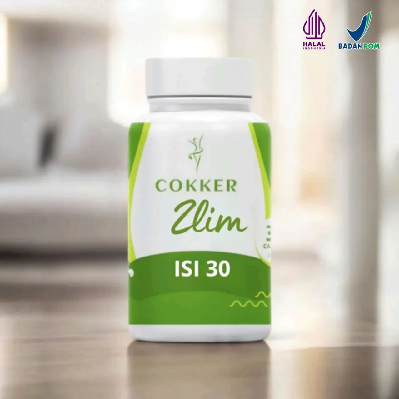 TEH HIJAU BY COKKER ZLIM ISI 30 4