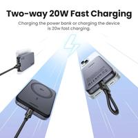 Gambar UGREEN Power Bank Wireless Magsafe Magnetic Qi2 Fast Charging 15w 10.000Mah 45763 - 35925 10.000Mah Qi2 15W dari GADVENTIA Kota Administrasi Jakarta Barat 4 Tokopedia