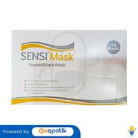 Gambar SENSIMASK DUCKBILL FACE MASK BOX 50 PCS dari Apotek Adapotek Padangsambian by GoApotik Kota Denpasar 2 Tokopedia