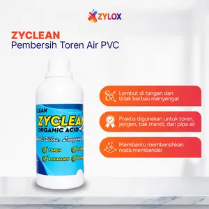 Zylox Zyclean Pembersih Toren Air Pvc Cairan Serbaguna Untuk Jerigen Bak Mandi Pipa Air 500Ml