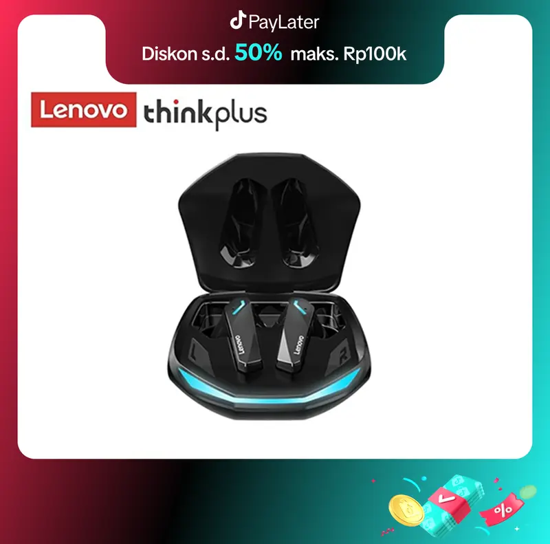 Thinkplus GM2 Pro Bluetooth Earphone Gaming Headphone Headset TWS E Wireless arphones Headphones Bass Earphones Earbuds 0