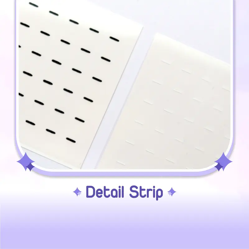 Perekat Lem Bulu Mata SIZE 4mm 5mm 6mm 7mm 108pcs/ box WARNA BENING DAN HITAM LEM BULUMATA INDIVDUAL ADHESIVE LEM EYELASH EXTENSION STRIP GLUE BULUMATA PALSU SATUAN CLUSTER Bulu Mata Palsu Lem Strip Stiker Eyelashes Glue Eyelash 3