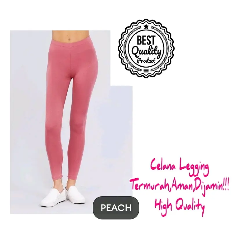 Best Seller Legging Jersey Tebal Ukuran Sampai 4L,bahan Jersey nyaman di pakai Celana Panjang 7