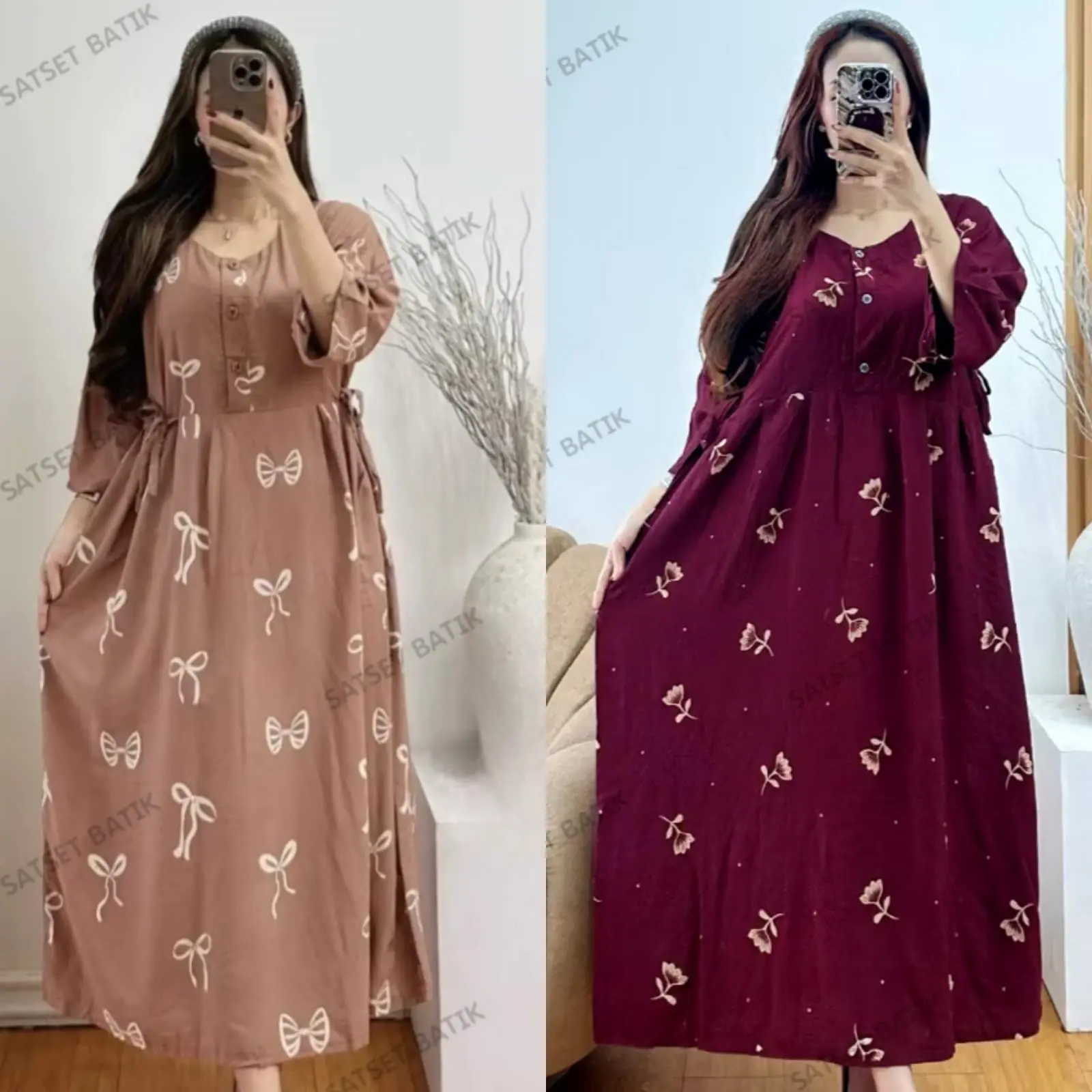 Pita coklat - Mawar marun