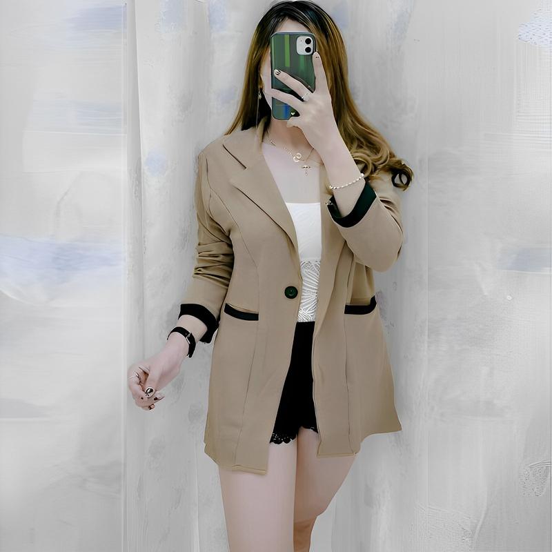 Product Introduction of RO Blazer Donna Ld 104 cm P 66 cm B 188 gr Mosscrepe Viscose #4121 14