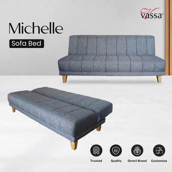 Gambar Sofabed Michelle Sofa bed Minimalis By Vassa dari Vassa Sofa & Home Kab. Bogor Tokopedia