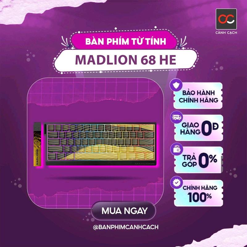 Bàn Phím Rappid Trigger Mad 60 & Mad 68 HE Led RGB