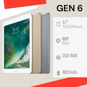 GEN 6 128 GB SIMCARD WIFI OS 17