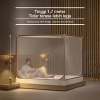 Gambar Medoga Kelambu Minimalis Simpel Anti Jatuh Anti Nyamuk Anak Bayi Dewasa Tidur Bedrail 120x200 180x200 - 160x200 dari kelambu medoga Kota Tangerang 5 Tokopedia
