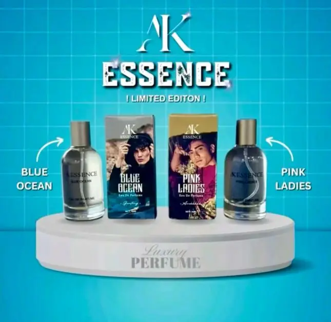 BUY GET AK ESSENCE Parfum By aisar khaled 30ML Parfum Blue ocean Pink Ladies Eau De Default
