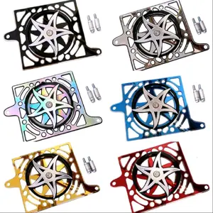 Cover Radiator PCX 160 Vario 160 Set Spiner Miror Acryilic Motif Bintang Set Baut Motorcycle Engine