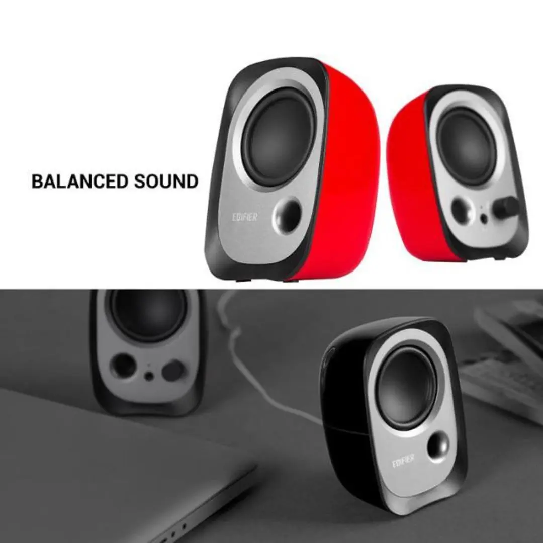 SPEAKER 2.0 ACTIVE EDIFIER R12U USB/AUX POWERED CONNECTION