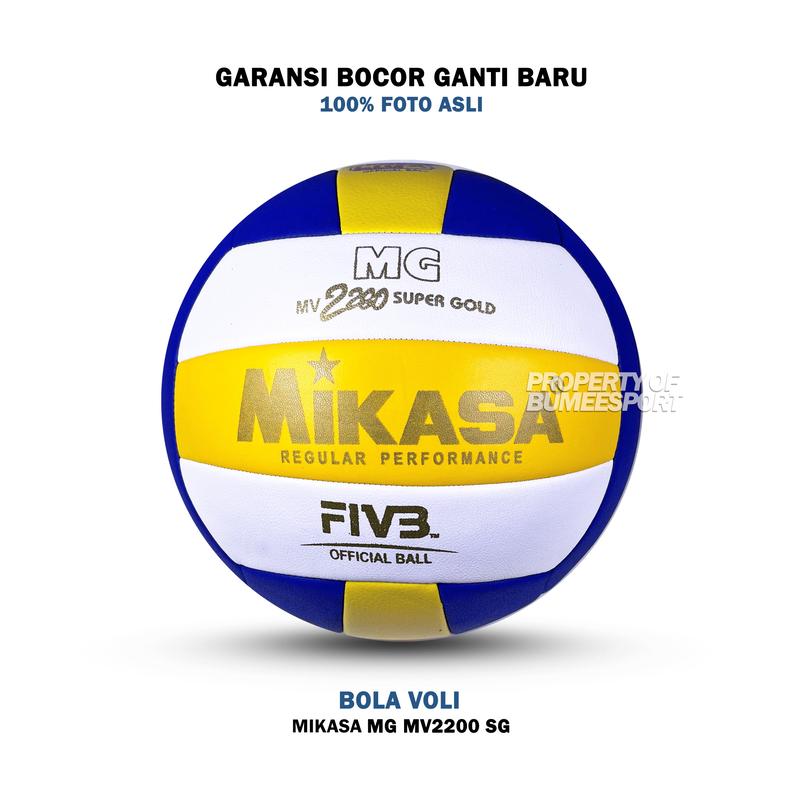 BOLA VOLI - VOLLY - VOLLEY JAHIT SEMUA MERK - GRATIS PENTIL, JARING DAN POMPA - INDOOR DAN OUTDOOR 2