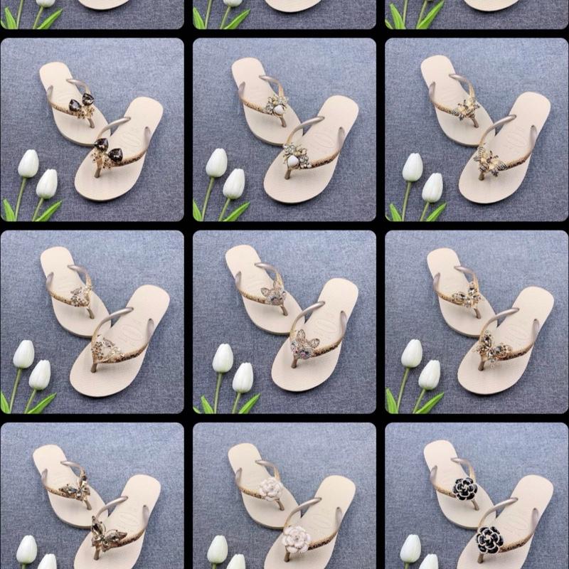  DÉP HAVAIANAS NỮ KIM TUYẾN QUAI GOLD ĐẬM GẮN PHỤ KIỆN NHÀ THIÊN TRANG  . CAO SU . ĐI CHƠI . DU LỊCH . 4 MÙA . ĐI CHƠI . ĐI TIỆC . ĐI BIỂN . ĐI DẠO 