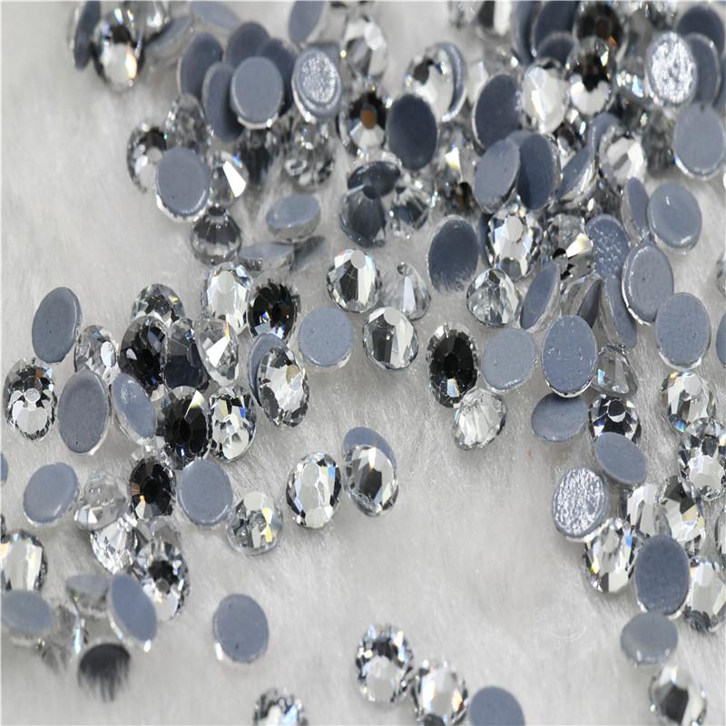 Product Introduction of Manik Rhinestones Flatback Crystal AB Hotfix Iron On Round Stones for clothing Decoration Crafts For sa Fabric na Kasuotan 9