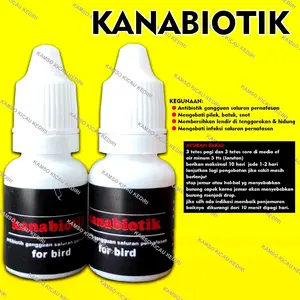 KANABIOTIK + OBAT SERAK + OBAT BURUNG SERAK SUARA HILANG + OBAT MURAI BATU + OBAT CUCAK HIJAU