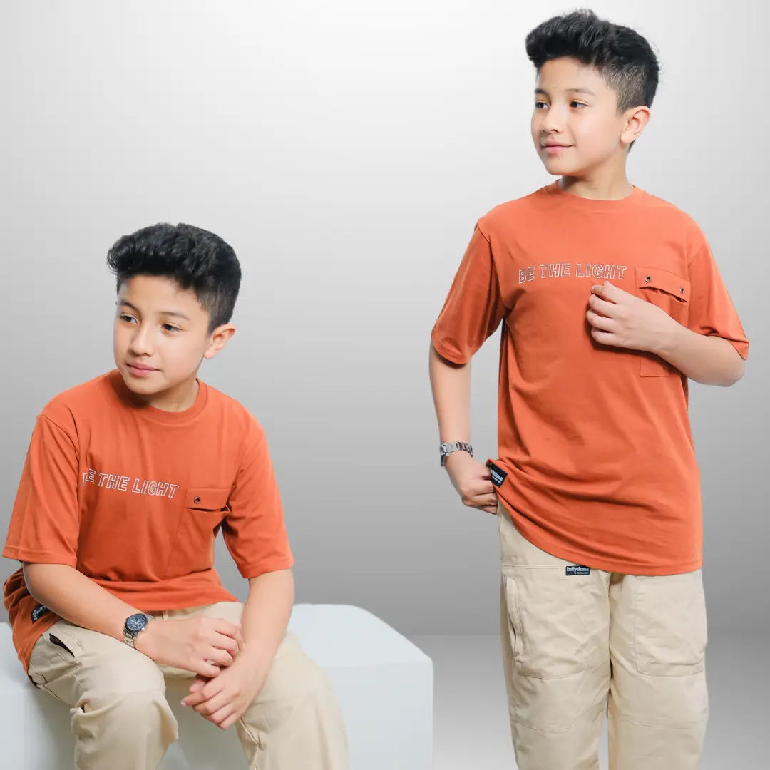 Bilhikma Baju Kaos Pocket Daily Remaja Dewasa Katun Pria Pendek Polos Combed Zayn