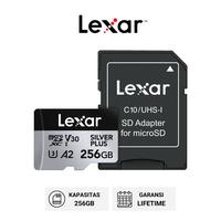 Gambar Lexar Micro SDXC Professional Silver Plus UHS-1 Up to 205MB/s - 256GB dari Lexar Indonesia Kota Administrasi Jakarta Pusat 3 Tokopedia