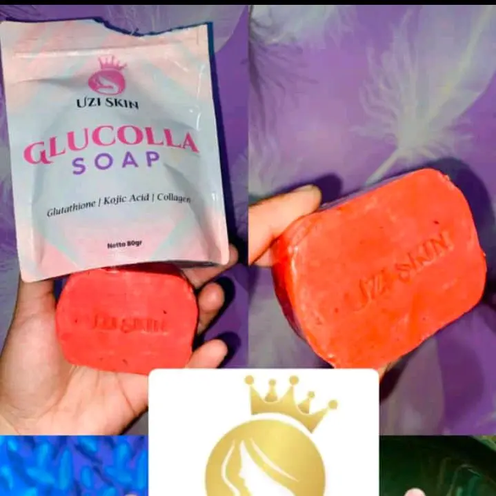 glucolla soap uzi skin 80 gram| sabun uzi skin Membersihkan Kotoran