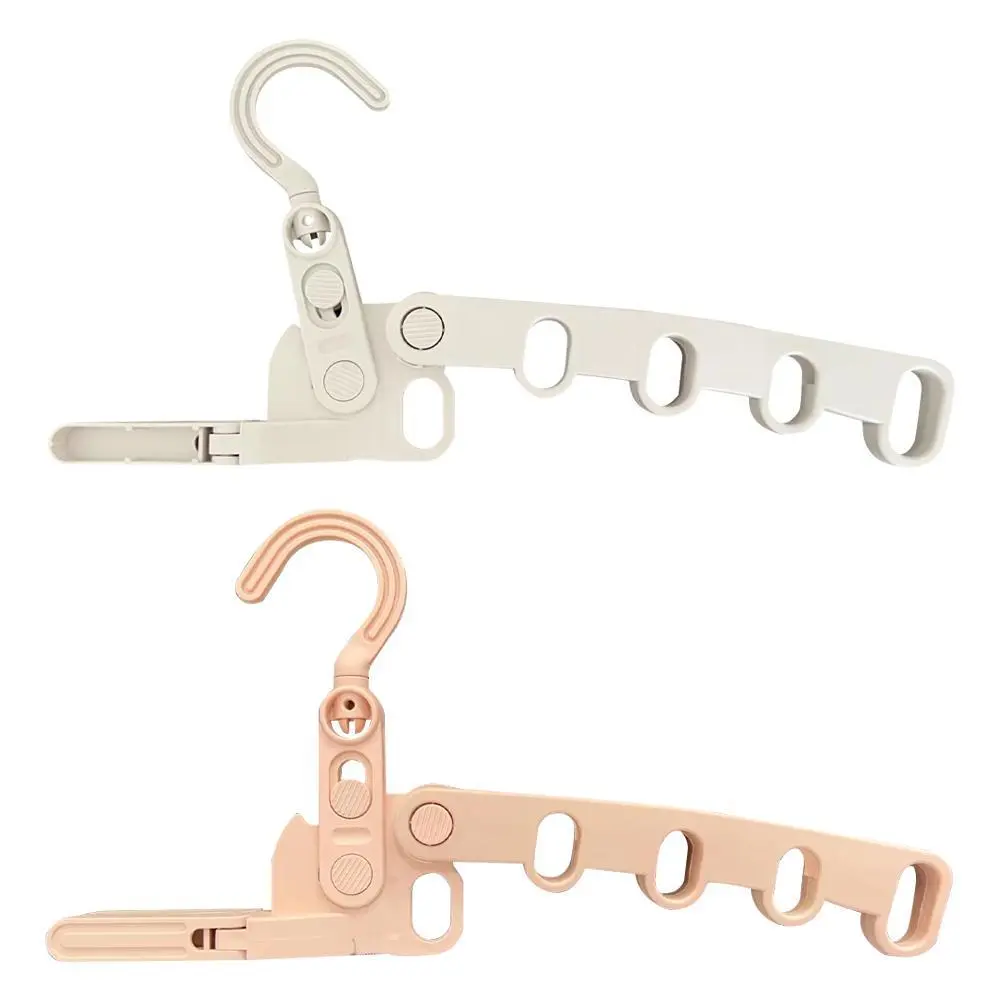 Giá Phơi Quần Áo, Gấp Gọn, 5 Lỗ, Móc Treo, Treo Trong Nhà, Cầm Tay, Thích Hợp Đi Du Lịch, L5C5