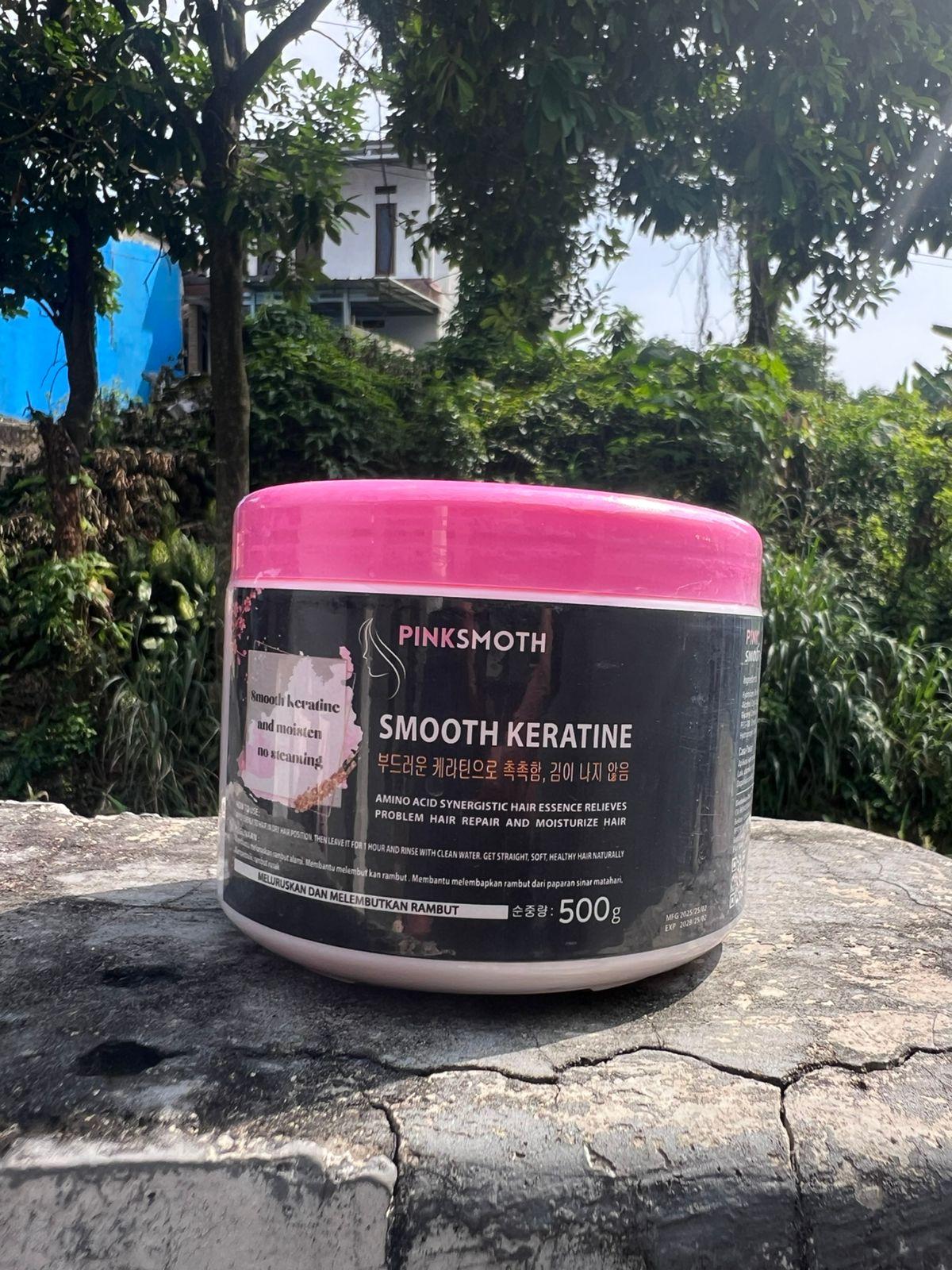 PINK SMOOTH KERATIN PELURUS RAMBUT PERAWATAN RAMBUT 500 GRAM PINK SMOOTH KERATIN PELURUS RAMBUT PERAWATAN RAMBUT 500 GRAM
