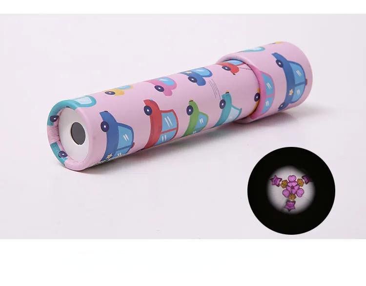 Product Introduction of Children's Day of the Kaleidoscope Children's Day Award Multi Diamond Mirror Telescope Pupil Education Experiment Male and Female Small Gift 3