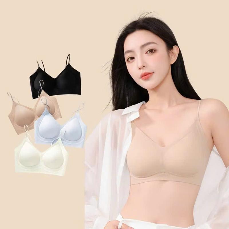 Áo Bra Nữ 2 Dây Đúc su Tàng Hình Mỏng Nhẹ Thông Hơi Thoáng Khí Thơm Nhẹ Nhàng 025