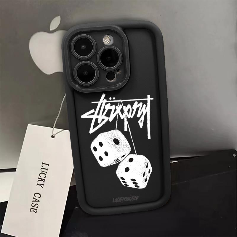 Product Introduction of Iphone case,Trend Creative STU Dice,Compatible with iPhone 6 7 8 PLUS 11 12 13 14 15 PRO MAX X XR XS. Anti-Drop and shockproof,Imported materials protective cover 7