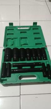 Product Review of 【MonQiQi】Impact Socket Set 15Pcs 1/2 Inch 8-24MM Extension Impact Socket Long Reach Nut Socket Repair Drive Impact Socket from I**L 1