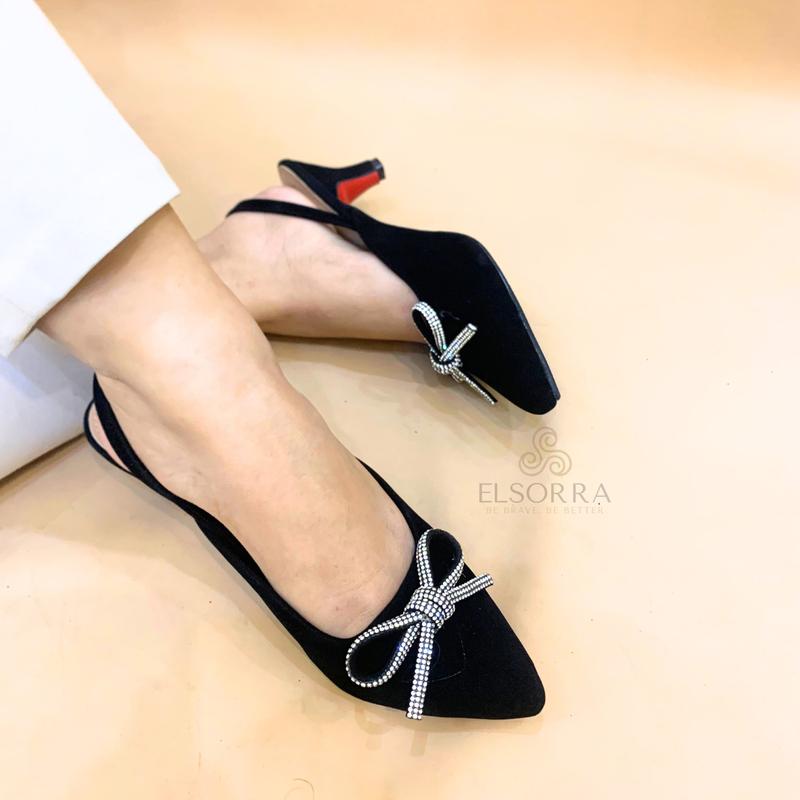 Elsorra 'Miky' - High Heels Elegan - Heels 5 CM Wanita 5