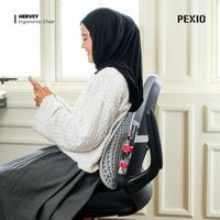 Gambar Pexio Hervey Kursi Kantor Ergonomis - Hitam dari Pexio Ergonomic Kota Administrasi Jakarta Barat 3 Tokopedia