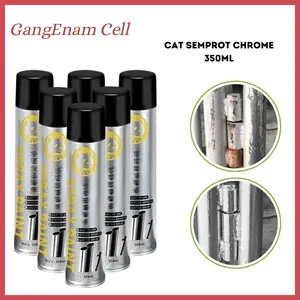Cat Semprot Chrome 350ml / Sapporo Chrome Spray Paint / Krum Stainless Pelindung Anti Karat Universal
