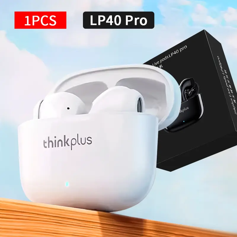 Earphone Lenovo Thinkplus asli TWS headphone Bluetooth 5.0 nirkabel headset olahraga tahan air earbud pengurang kebisingan dengan mikrofon