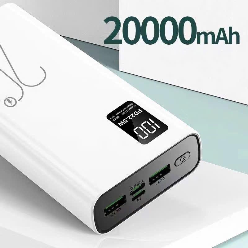 Mạch Sạc Dự Phòng Sạc Nhanh 22,5W Kèm Box Sạc 20000mAh 3