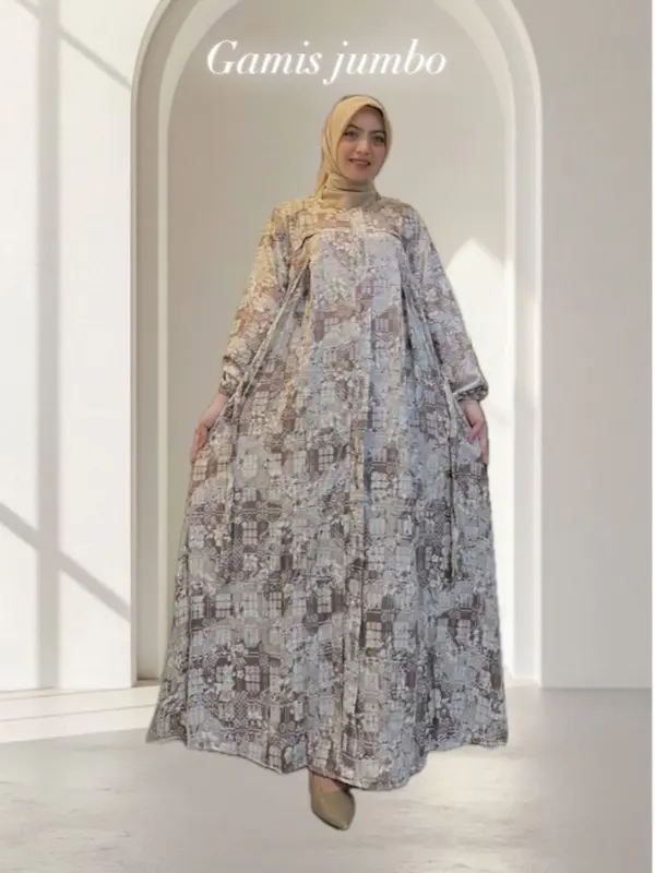 MIDI DRESS JUMBO M L XL XXL LD 100 110 120 130 BUSUI RESLETING DEPAN MOTIF TETA MIDI KEKINIAN MODERN TERBARU 2025 BAHAN PREMIUM COTTON RAYON ADEM TEBAL MOTIF MEWAH DEWASA IBU IBU LEBARAN 2025 BAYAR DI TEMPAT 0