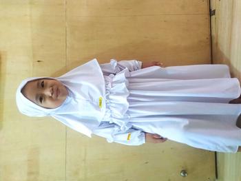 Product Review of MIMMI.ID—Shanum Set Jilbab Dress Gamis Jersey Anak Perempuan Baju Muslim Panjang Syari Cewek Wanita Setelan  Polos Newborn from r**7 1