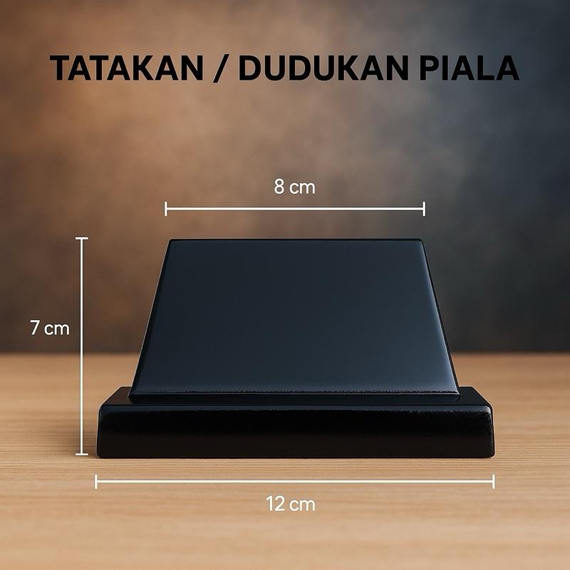 Dudukan / Tatakan Piala Berbahan Kayu Berkualitas 1