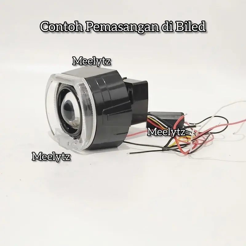 Shroud 1.5 inc Body Black Plus Ballast 2 Mode PNP Untuk Semua Merek Biled Matrix X1 1,5inc 7