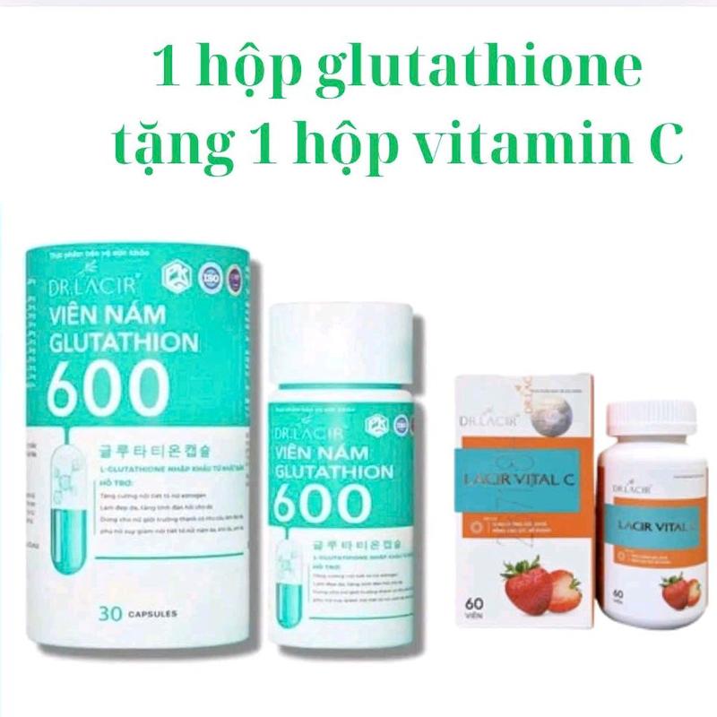   mua 1 tặng 1 nhận 2   glutathione 600 tặng   tặng 1 vitamin C   DR.LACIR.    thực phẩm bổ sung chăm sóc sắc đẹp Người lớn viên uống 